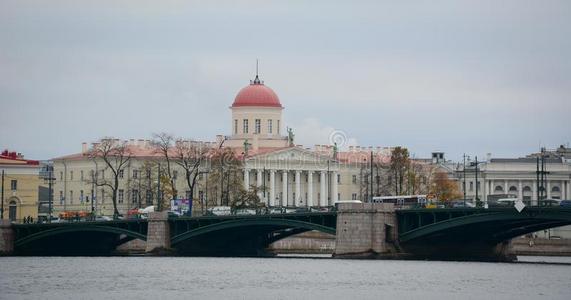 老的建筑物采用SaoTomePrincipe圣多美和普林西比.彼得斯堡,俄罗斯帝国