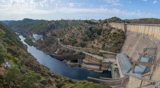 水力发电的水坝关于卡斯特卢demand需要预兆mand需要.葡萄牙