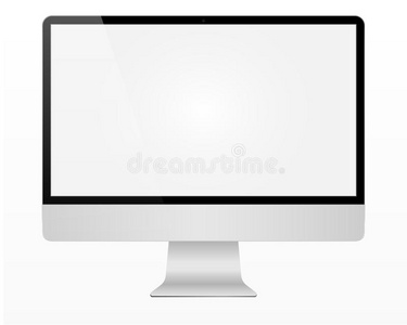 现代的平的屏幕计算机显示屏immobilizedmetalionaffinitychromatography方式.计算机展览