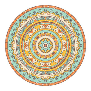 圆形绘画主题图片