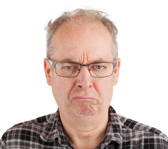 爱发牢骚脾气坏的有样子的男人照片