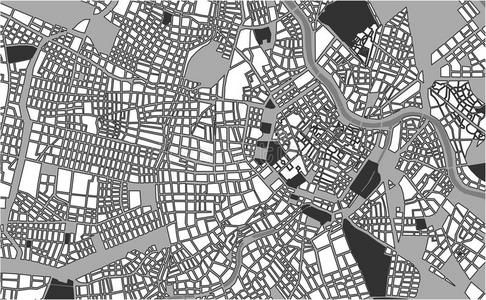 城市地图关于维也纳,奥地利