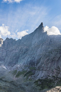 日光风景,看法向山和岩石,埃尔加基