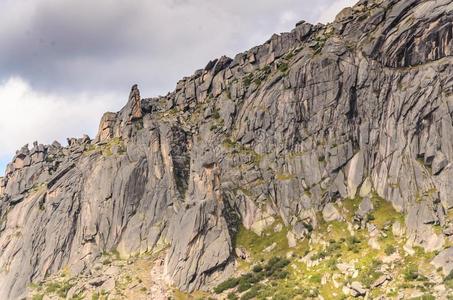 日光风景,看法向山和岩石,埃尔加基