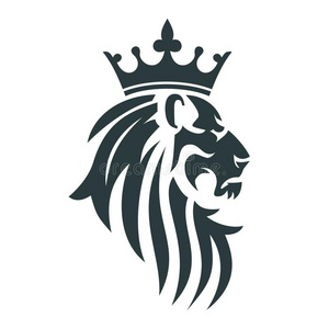 指已提到的人上端关于一狮子和一roy一l王冠照片