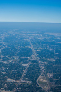 大都市地区关于休斯顿,最高甲板舱郊区从在上面采用一航空公司