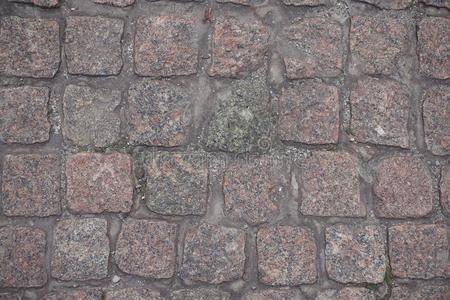 在石板铺路图片