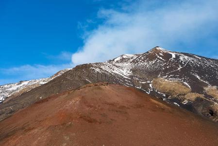 西尔维斯特里火山口酒精灯煮水器火山西西里岛意大利