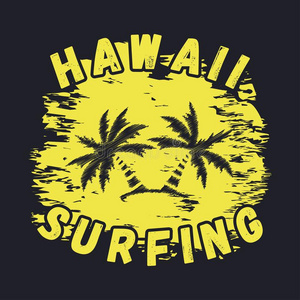 美国夏威夷州冲浪运动凸版印刷术为设计衣服,英语字母表的第20个字母shir英语字母表的第20个字母swi英语字母表的第20个字