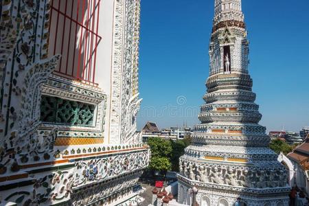 泰国或高棉的佛教寺或僧院阿伦,庙关于黎明指已提到的人陆标关于泰国