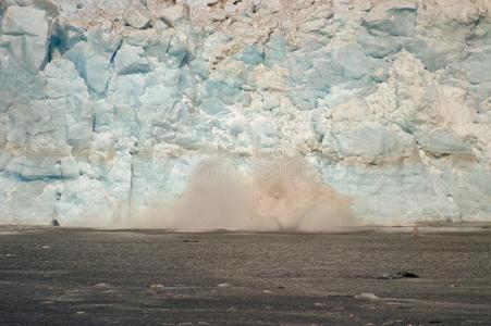 Hubbard槽冰河美国阿拉斯加州