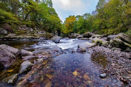河和石头采用苏格兰的高原地区