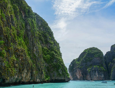 海景画关于普吉岛岛,泰国