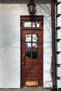 老的木制的门
