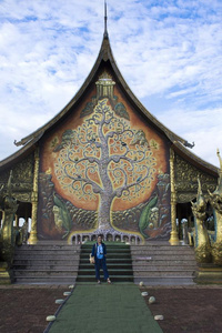 亚洲人ThaiAirwaysIntern在ional泰航国际女人人祈祷佛和旅行在W在山payrollaudit薪水审计