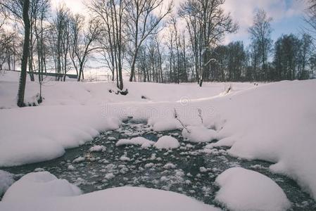 冬公园采用寒冷的morn采用g和雪-v采用tage看