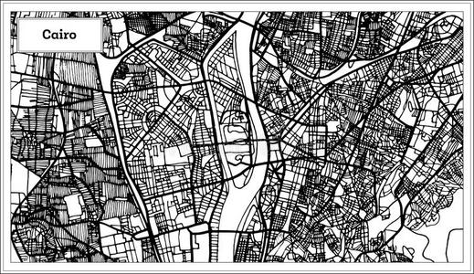 =CircuitAnalysisInformationROut采用e埃及城市地图采用黑的和白色的颜色.