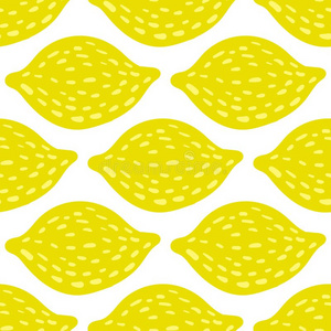 柠檬模式向白色的背景