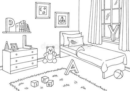 白色窗帘漫画图片