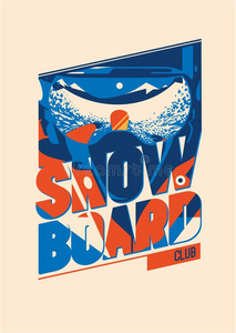 全能滑雪板雪山飞魂采用运动.运动海报或象征