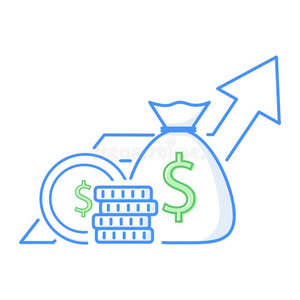 收入分析收入增加,财政的表演分析学或长的学期采用照片