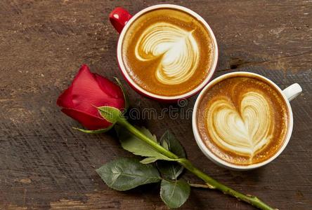 玫瑰拿铁图片