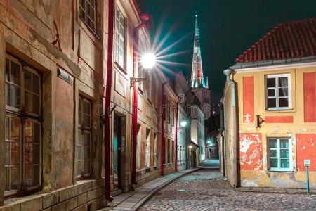夜大街采用指已提到的人老的城镇关于Tall采用n,爱沙尼亚