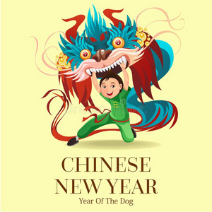 中国人月的新的年狮子跳舞战斗隔离的背景,偶然