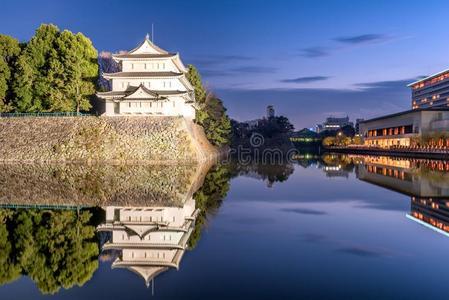 名古屋城堡黑色亮漆