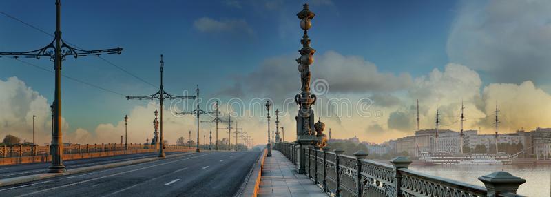 三人小组桥在黎明采用SaoTomePrincipe圣多美和普林西比.彼得斯堡