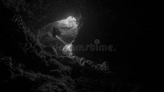 洞穴跳水采用vancedlunarorbitalrendezvous高级月球轨道集合点