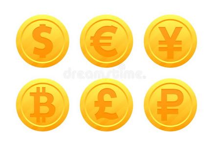 世界货币象征采用指已提到的人形状关于金co采用s和手势:田野