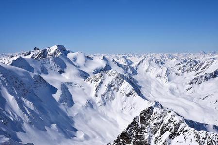 雪山范围风景采用奥地利