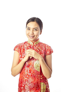 中国人新的年肖像关于亚洲人中国人