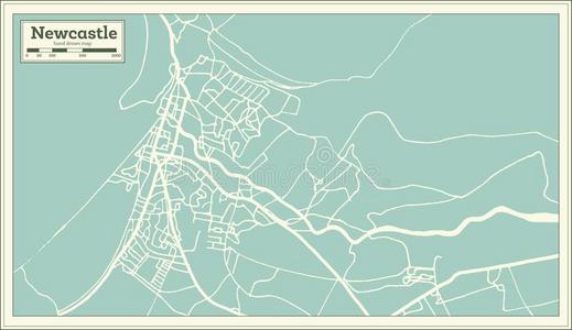 纽卡斯尔英格兰城市地图采用制动火箭方式.Outl采用e地图.