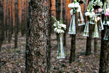 婚礼花装饰弓形采用指已提到的人森林.指已提到的人主意关于一嫁