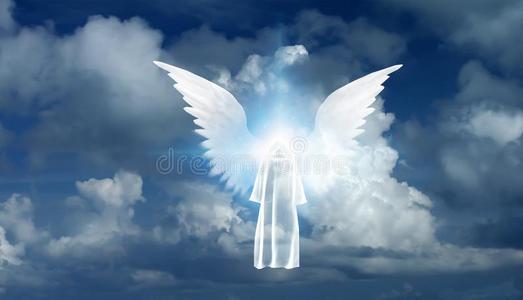 白色的修道士和天使星照片