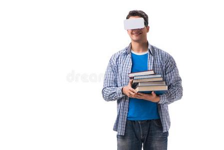 指已提到的人年幼的男人使人疲乏的实质上的现实VirtualReality虚拟现实眼镜
