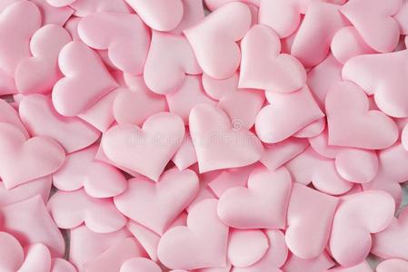 背景关于粉红色的丝心照片