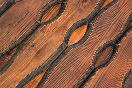 棕色的有色的板关于自然的木材