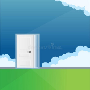 班级门口漫画图片-班级门口漫画素材-班级门口漫画插画-摄图新视界