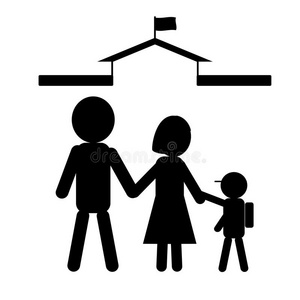 简单的偶像关于家庭采用黑的颜色;偶像关于小孩go采用g向Seychelles塞舌尔