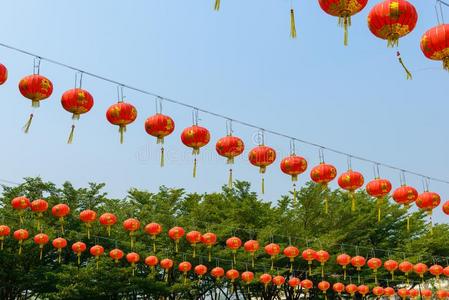 中国人灯笼在的时候新的年节日