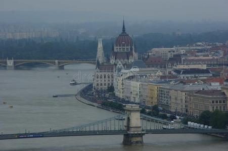 地平线关于布达佩斯和多瑙河