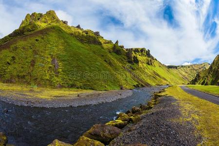 风景优美的冰岛