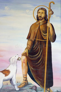 圣人般的人罗奇圣人般的人苏尔皮斯教堂采用巴黎雕刻水中的仙女向指已