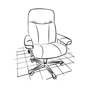 绘画椅子图片