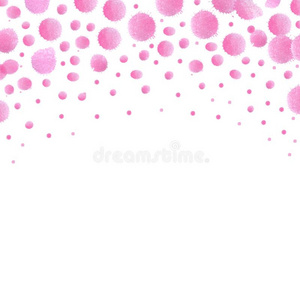 抽象的粉红色的水彩质地