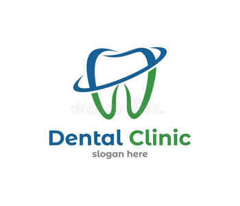 矢量标识设计说明为牙齿的诊所卫生保健,demand需要照片