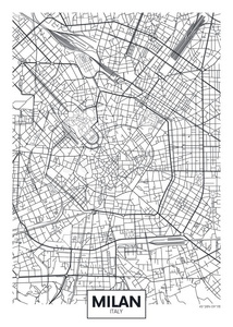米兰地图图片-米兰地图素材-米兰地图插画-摄图新视界